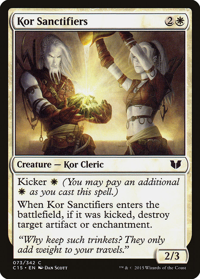 Kor Sanctifiers [Commander 2015] | Gear Gaming Fayetteville