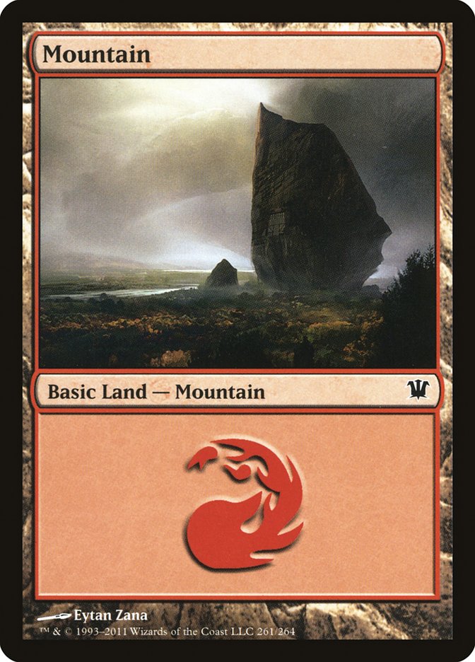 Mountain (261) [Innistrad] | Gear Gaming Fayetteville