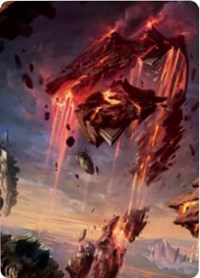 Mountain 2 Art Card [Zendikar Rising Art Series] | Gear Gaming Fayetteville