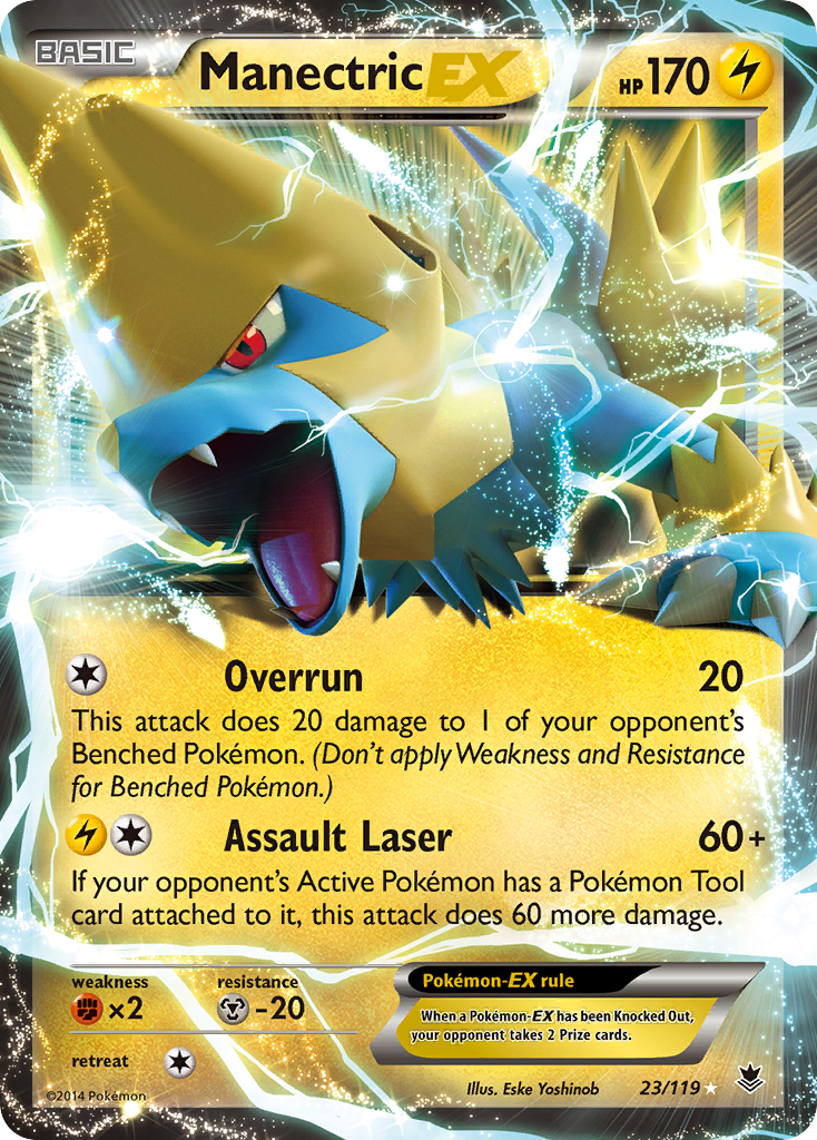 Manectric EX (23/119) [XY: Phantom Forces] | Gear Gaming Fayetteville