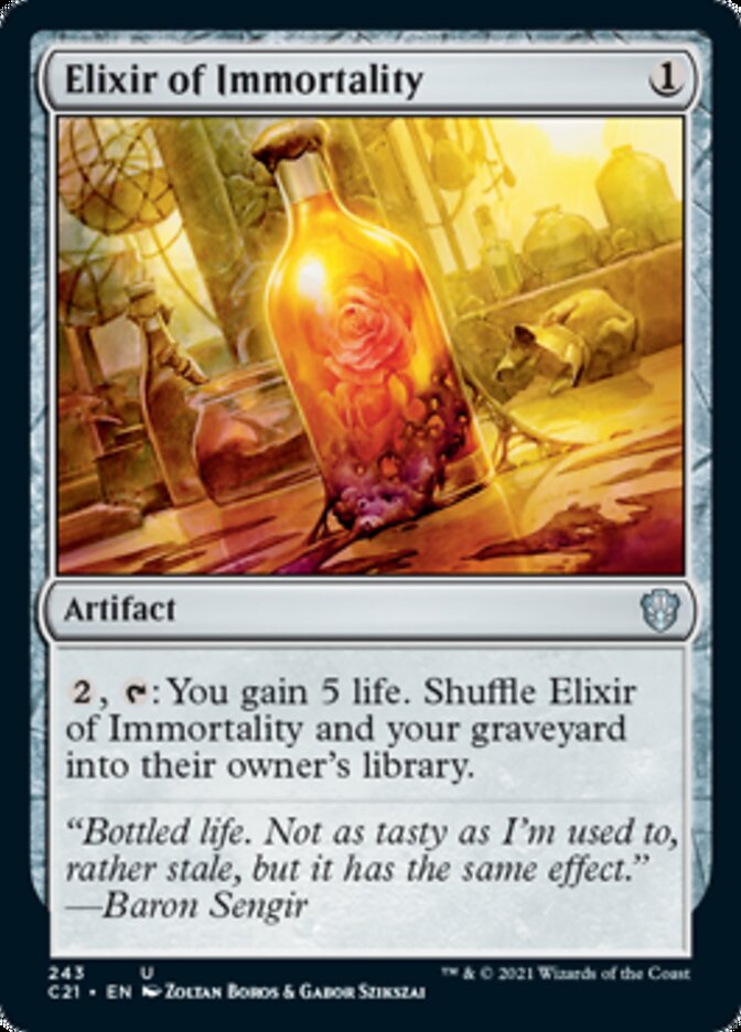 Elixir of Immortality [Commander 2021] | Gear Gaming Fayetteville