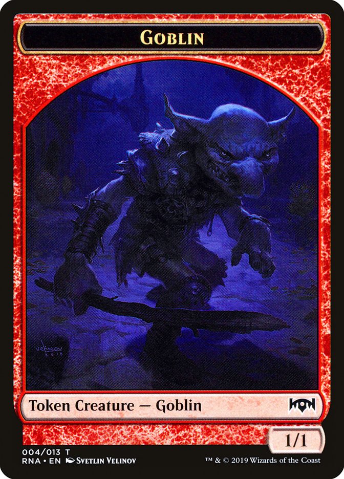 Goblin Token [Ravnica Allegiance Tokens] | Gear Gaming Fayetteville