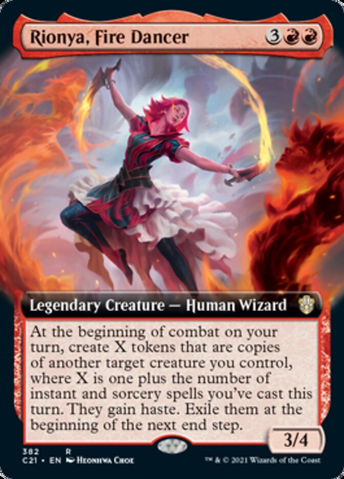 Rionya, Fire Dancer (Extended Art) [Commander 2021] | Gear Gaming Fayetteville