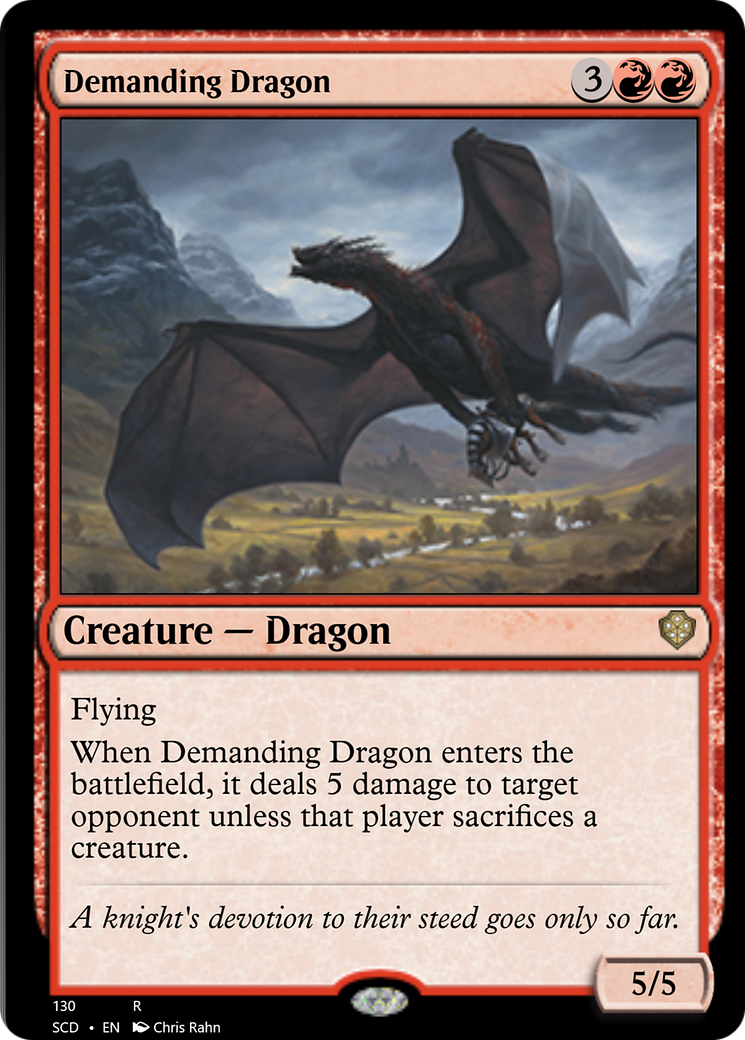 Demanding Dragon [Starter Commander Decks] | Gear Gaming Fayetteville