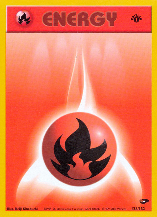 Fire Energy (128/132) [Gym Challenge 1st Edition] | Gear Gaming Fayetteville