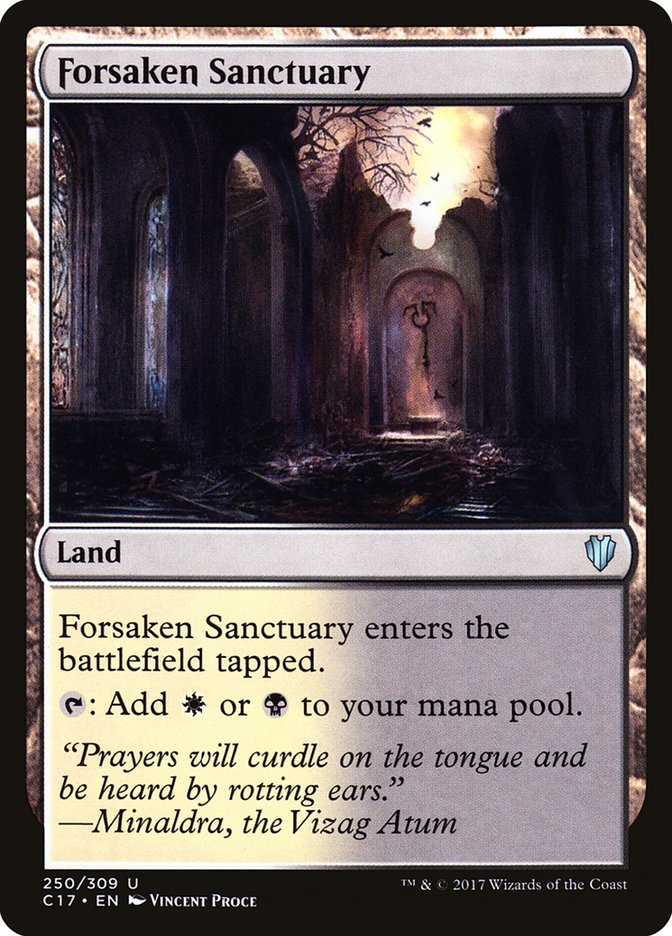 Forsaken Sanctuary [Commander 2017] | Gear Gaming Fayetteville