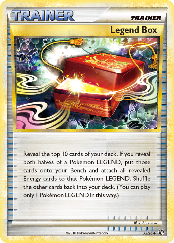 Legend Box (75/90) [HeartGold & SoulSilver: Undaunted] | Gear Gaming Fayetteville