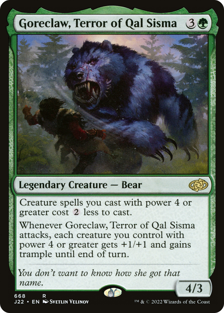 Goreclaw, Terror of Qal Sisma [Jumpstart 2022] | Gear Gaming Fayetteville