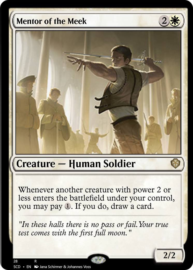 Mentor of the Meek [Starter Commander Decks] | Gear Gaming Fayetteville