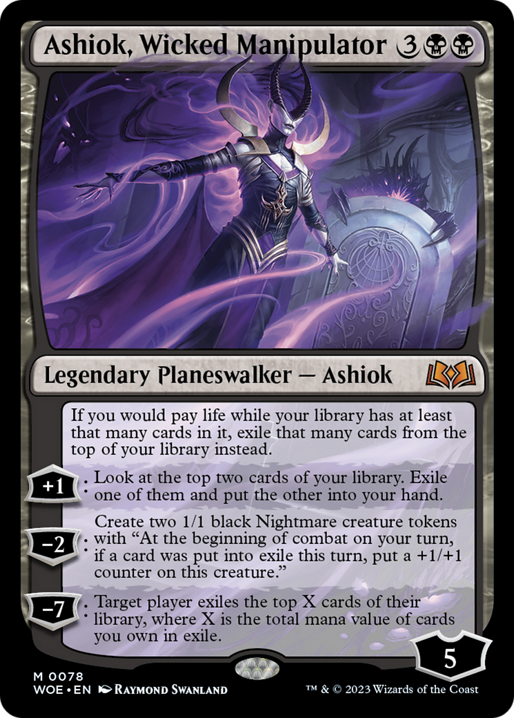 Ashiok, Wicked Manipulator [Wilds of Eldraine] | Gear Gaming Fayetteville