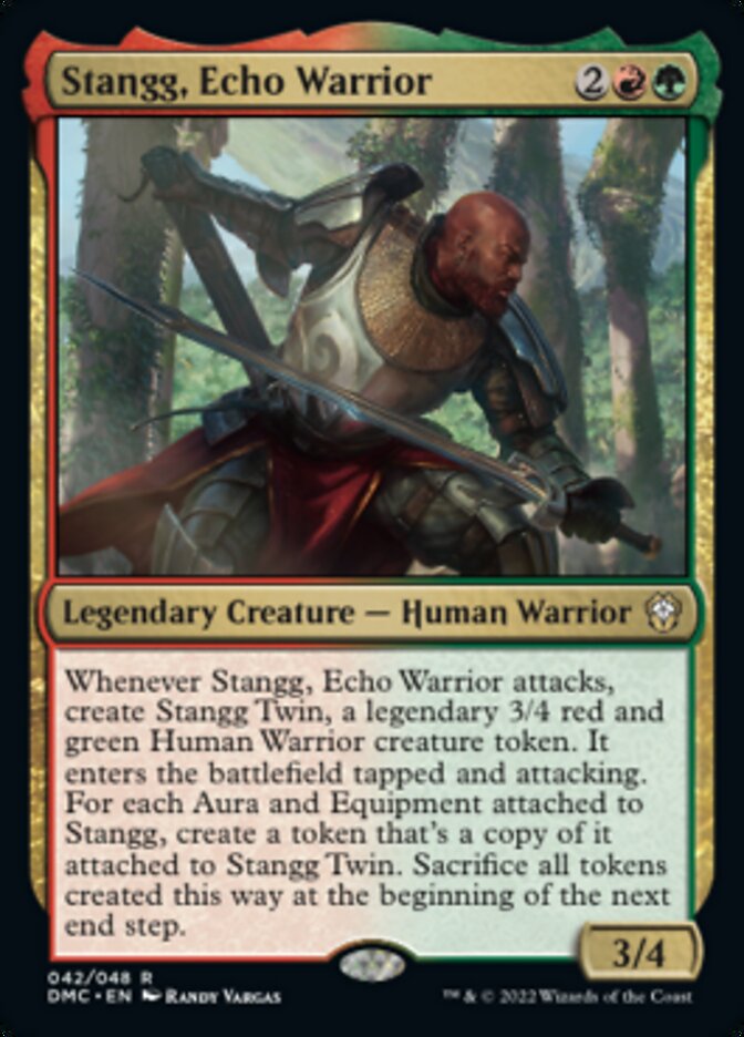 Stangg, Echo Warrior [Dominaria United Commander] | Gear Gaming Fayetteville