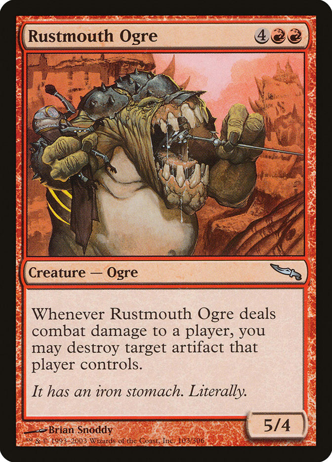 Rustmouth Ogre [Mirrodin] | Gear Gaming Fayetteville