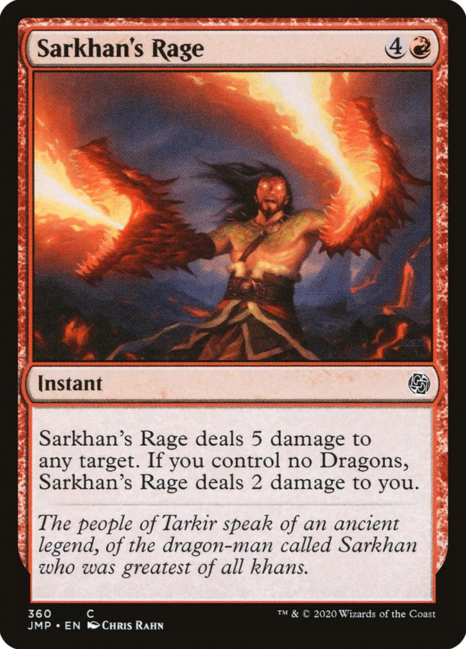 Sarkhan's Rage [Jumpstart] | Gear Gaming Fayetteville
