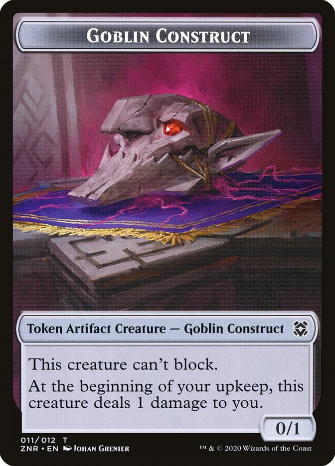 Goblin Construct Token [Zendikar Rising Tokens] | Gear Gaming Fayetteville