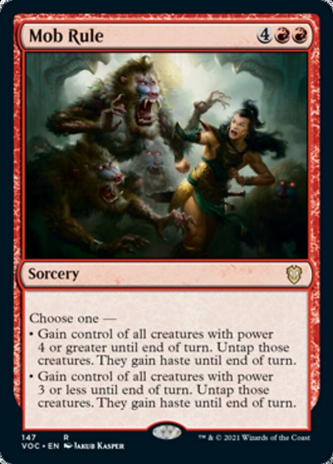 Mob Rule [Innistrad: Crimson Vow Commander] | Gear Gaming Fayetteville