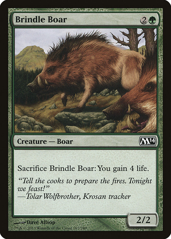 Brindle Boar [Magic 2014] | Gear Gaming Fayetteville