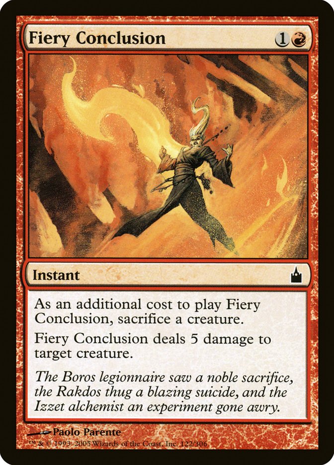 Fiery Conclusion [Ravnica: City of Guilds] | Gear Gaming Fayetteville