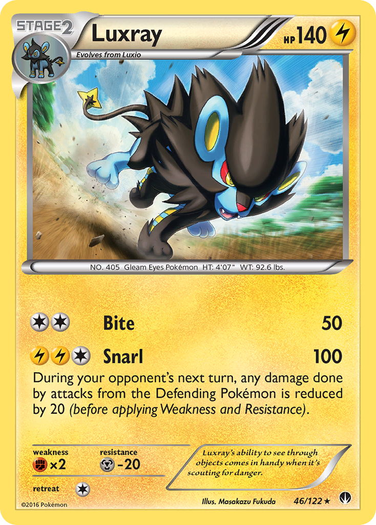 Luxray (46/122) [XY: BREAKpoint] | Gear Gaming Fayetteville