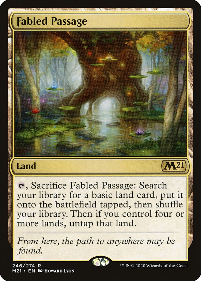 Fabled Passage [Core Set 2021] | Gear Gaming Fayetteville