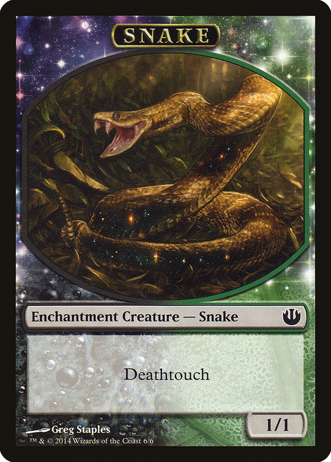 Snake Token [Journey into Nyx Tokens] | Gear Gaming Fayetteville