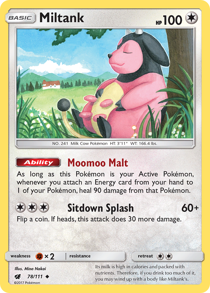 Miltank (78/111) [Sun & Moon: Crimson Invasion] | Gear Gaming Fayetteville