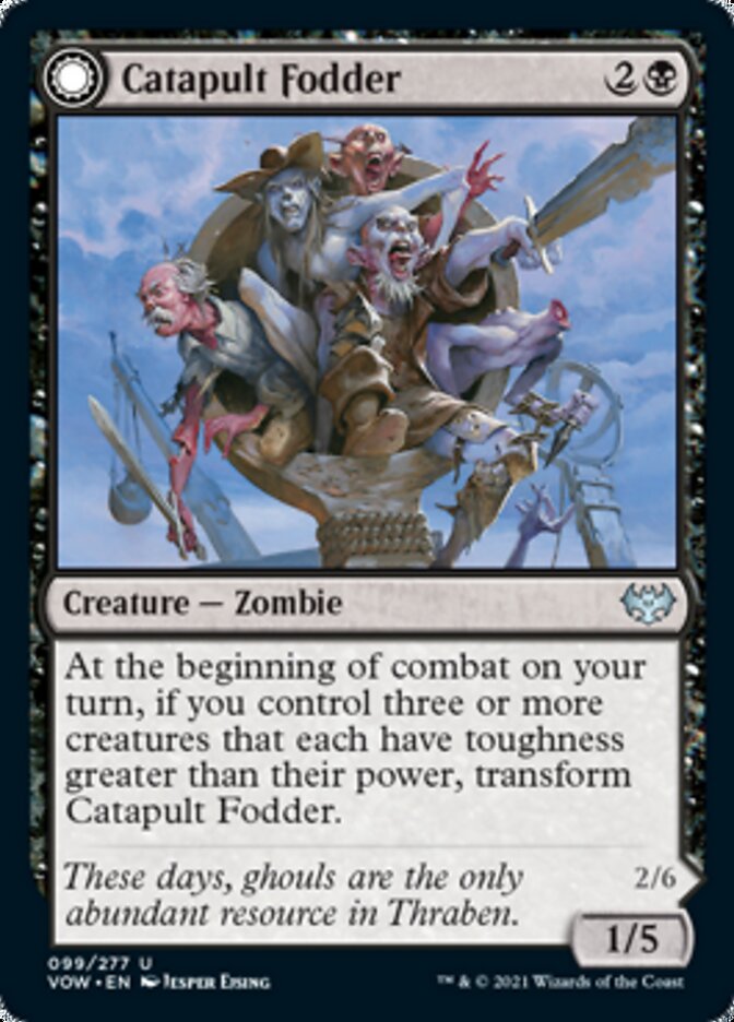 Catapult Fodder // Catapult Captain [Innistrad: Crimson Vow] | Gear Gaming Fayetteville