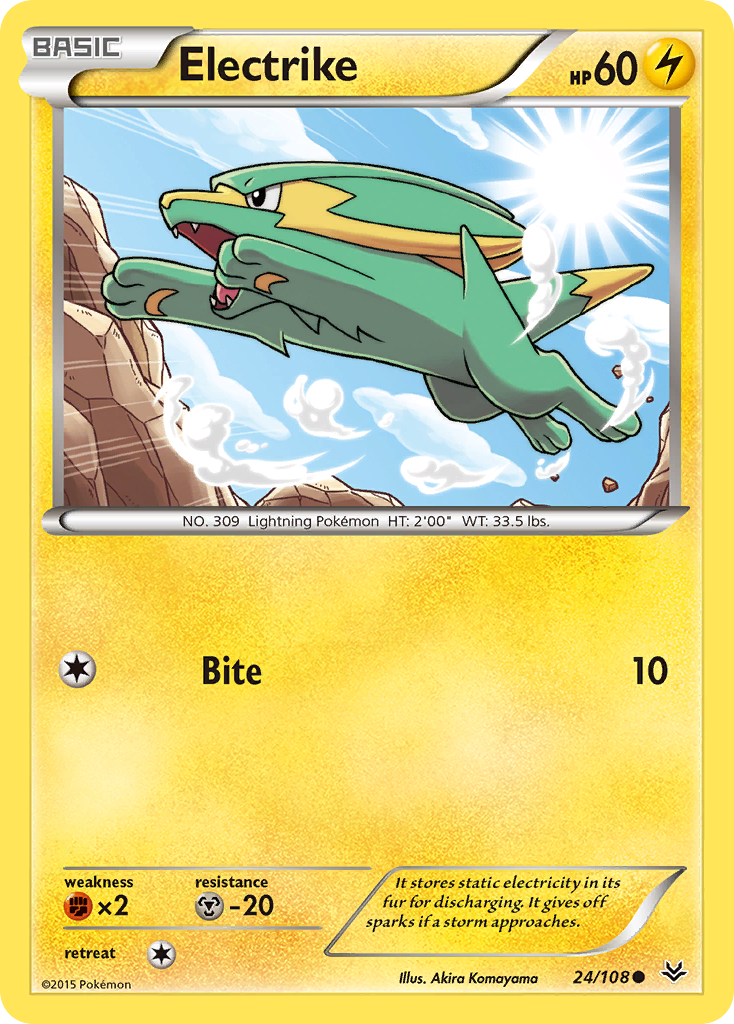 Electrike (24/108) [XY: Roaring Skies] | Gear Gaming Fayetteville