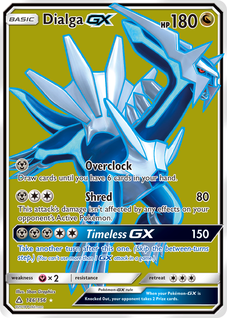 Dialga GX (146/156) [Sun & Moon: Ultra Prism] | Gear Gaming Fayetteville