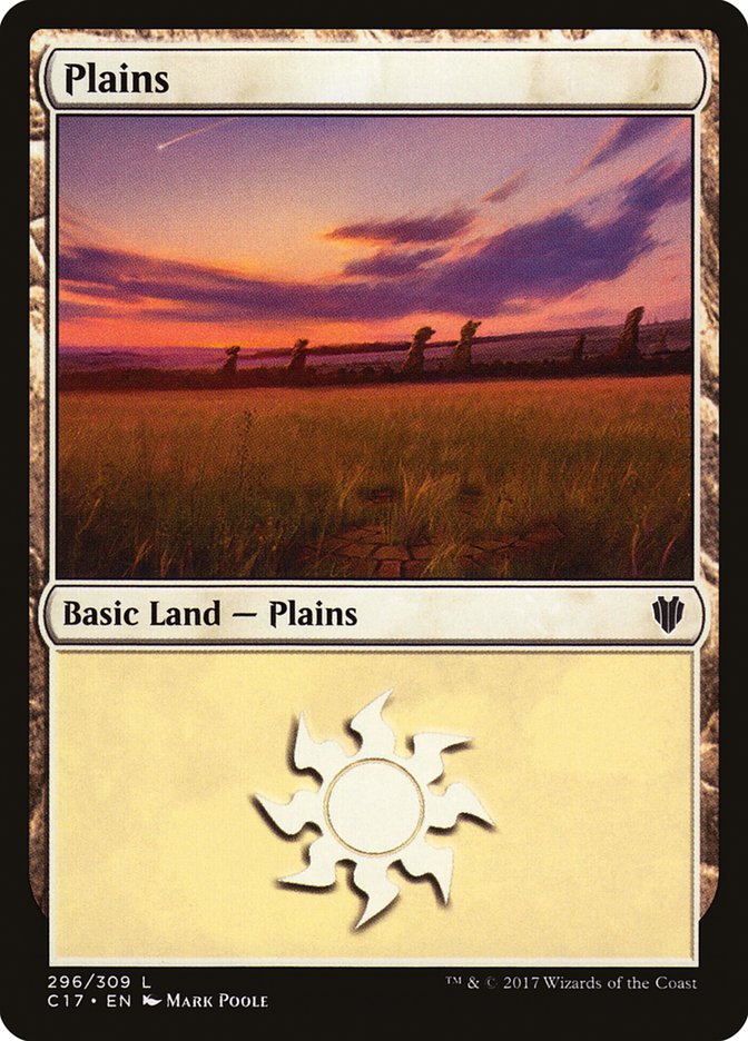 Plains (296) [Commander 2017] | Gear Gaming Fayetteville