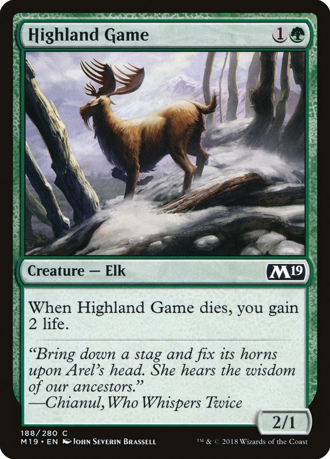 Highland Game [Core Set 2019] | Gear Gaming Fayetteville