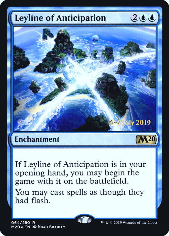 Leyline of Anticipation [Core Set 2020 Prerelease Promos] | Gear Gaming Fayetteville