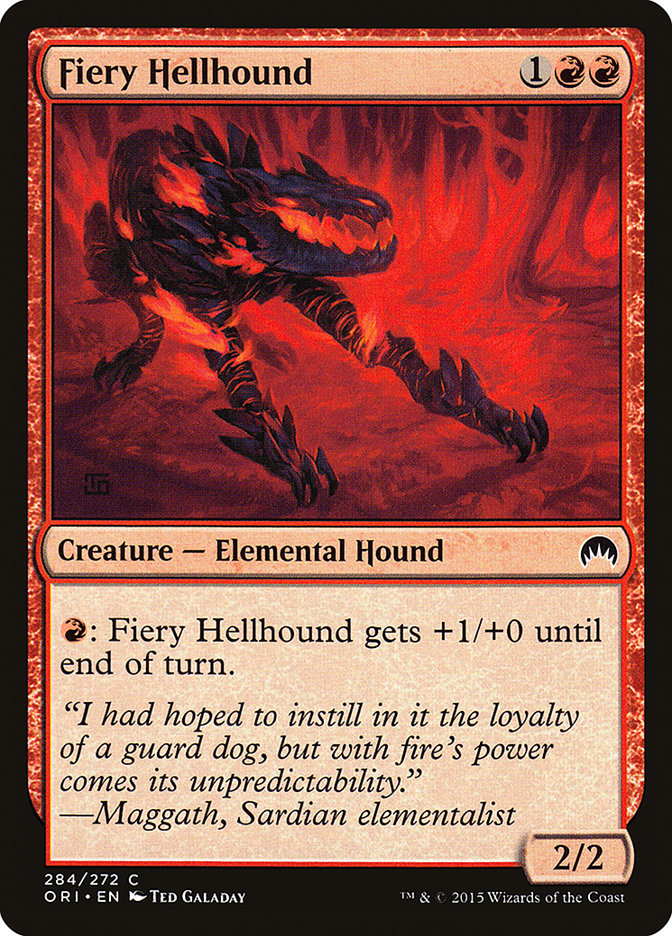 Fiery Hellhound [Magic Origins] | Gear Gaming Fayetteville