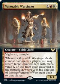 Venerable Warsinger (Extended Art) [Strixhaven: School of Mages] | Gear Gaming Fayetteville