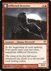 Afflicted Deserter // Werewolf Ransacker [Dark Ascension] | Gear Gaming Fayetteville