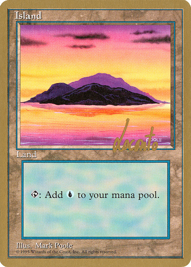 Island (ml368) (Michael Loconto) [Pro Tour Collector Set] | Gear Gaming Fayetteville