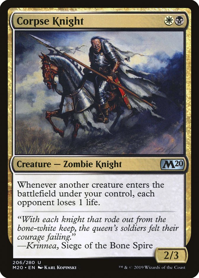 Corpse Knight (2/3) [Core Set 2020] | Gear Gaming Fayetteville