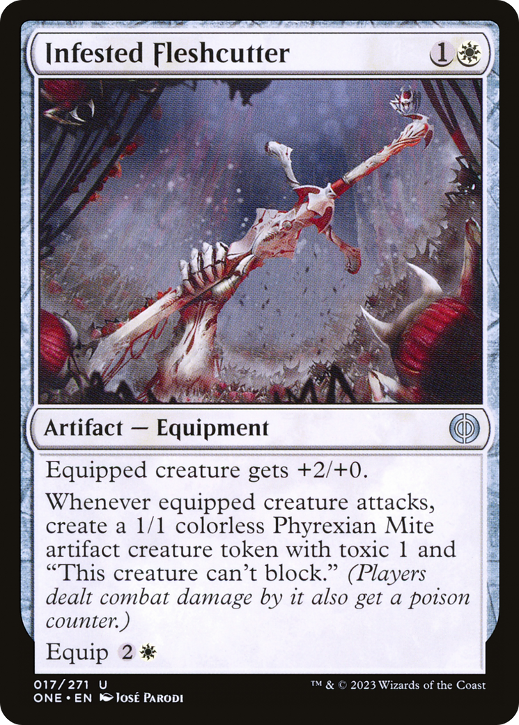 Infested Fleshcutter [Phyrexia: All Will Be One] | Gear Gaming Fayetteville