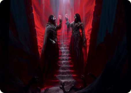 Vampires' Vengeance Art Card [Innistrad: Crimson Vow Art Series] | Gear Gaming Fayetteville