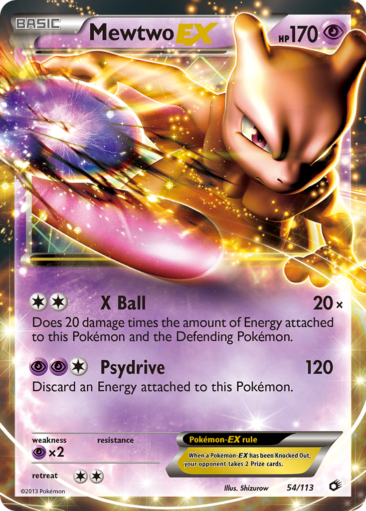 Mewtwo EX (54/113) [Black & White: Legendary Treasures] | Gear Gaming Fayetteville