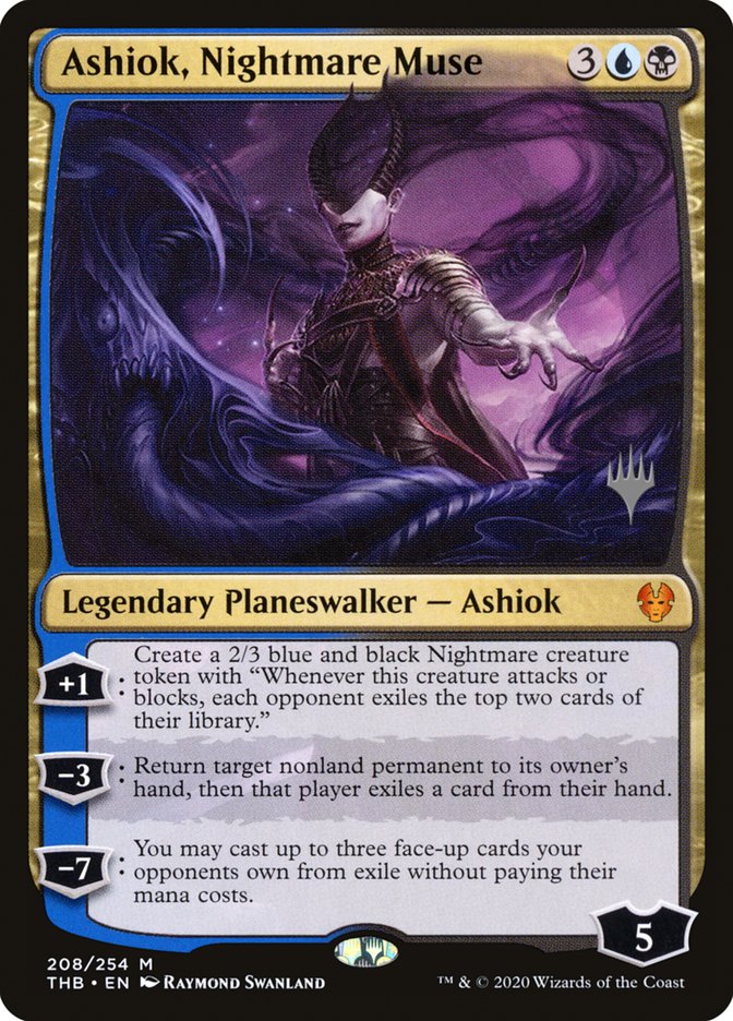 Ashiok, Nightmare Muse (Promo Pack) [Theros Beyond Death Promos] | Gear Gaming Fayetteville