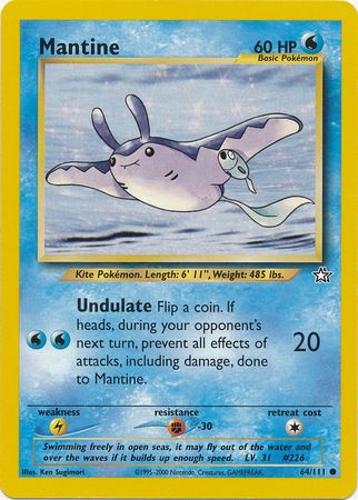 Mantine (64/111) [Neo Genesis Unlimited] | Gear Gaming Fayetteville