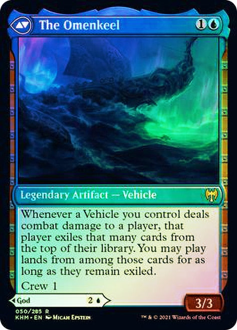 Cosima, God of the Voyage // The Omenkeel [Kaldheim Prerelease Promos] | Gear Gaming Fayetteville