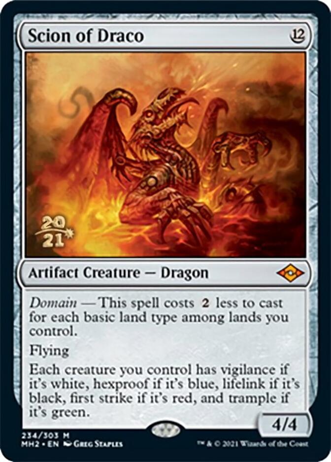 Scion of Draco [Modern Horizons 2 Prerelease Promos] | Gear Gaming Fayetteville