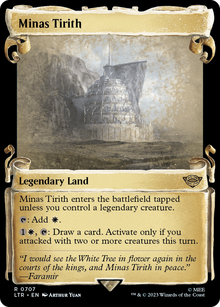 Minas Tirith [The Lord of the Rings: Tales of Middle-Earth Showcase Scrolls] | Gear Gaming Fayetteville