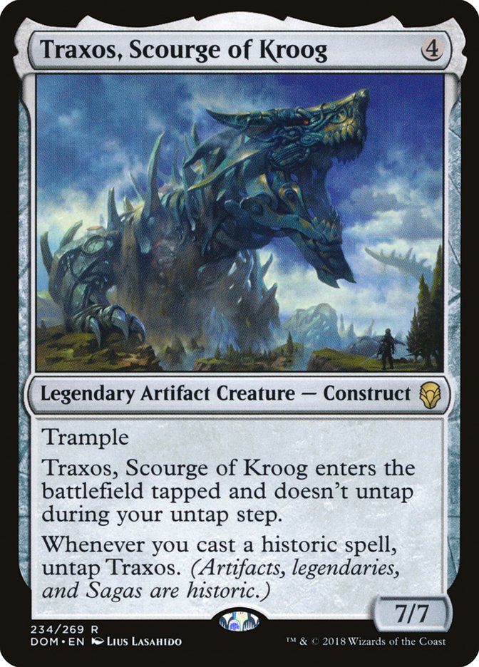 Traxos, Scourge of Kroog [Dominaria] | Gear Gaming Fayetteville