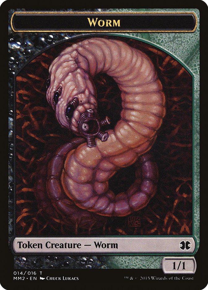 Worm Token [Modern Masters 2015 Tokens] | Gear Gaming Fayetteville