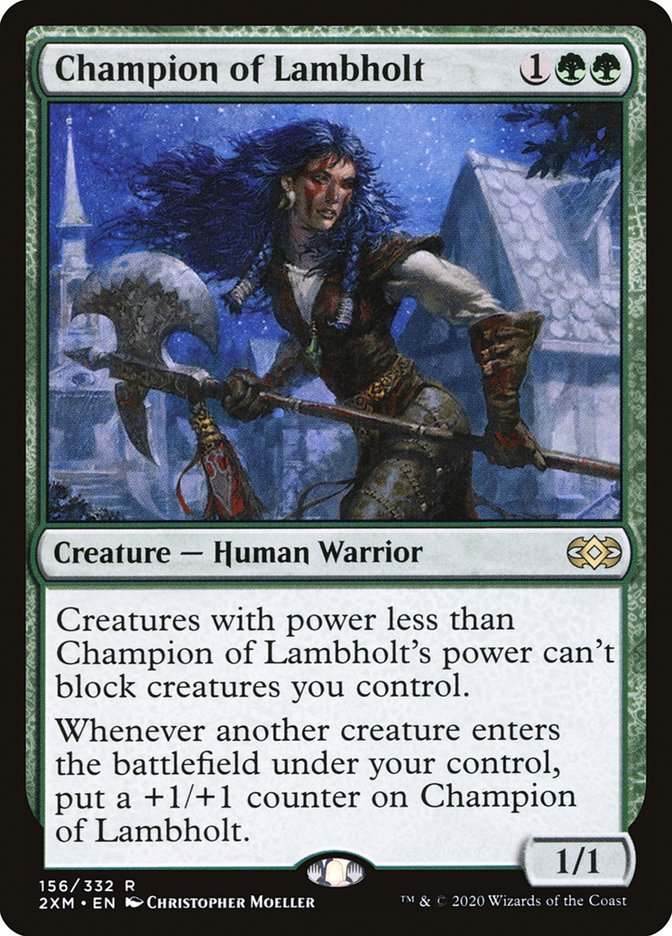 Champion of Lambholt [Double Masters] | Gear Gaming Fayetteville