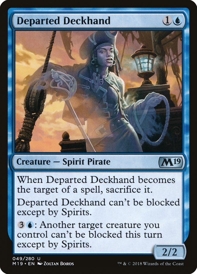 Departed Deckhand [Core Set 2019] | Gear Gaming Fayetteville