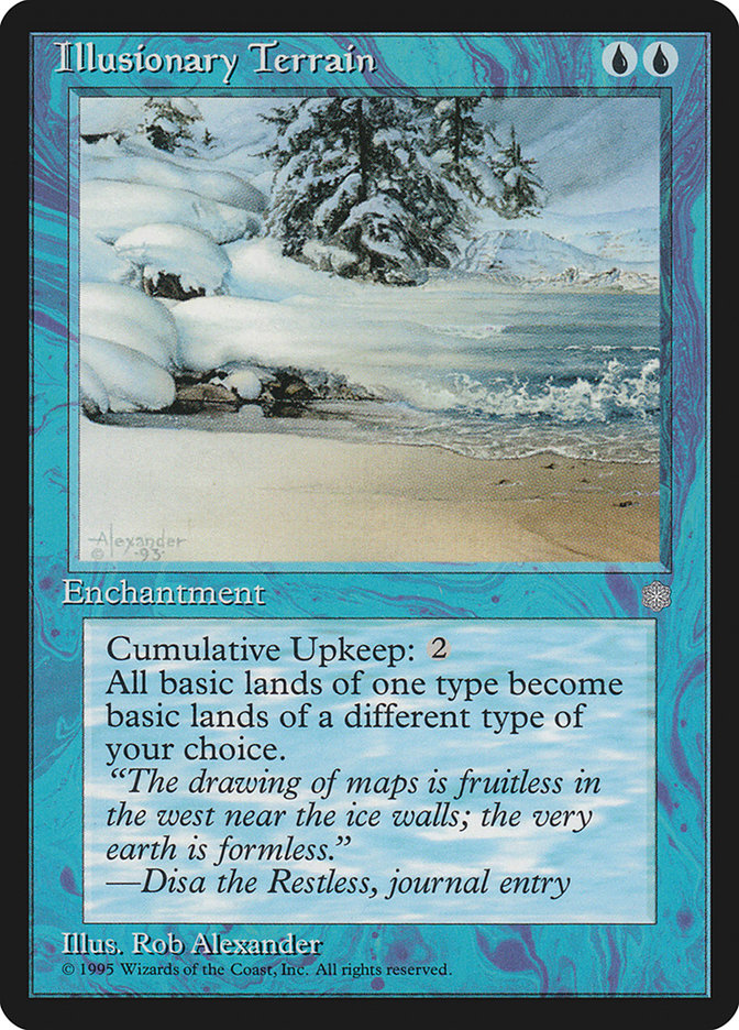 Illusionary Terrain [Ice Age] | Gear Gaming Fayetteville