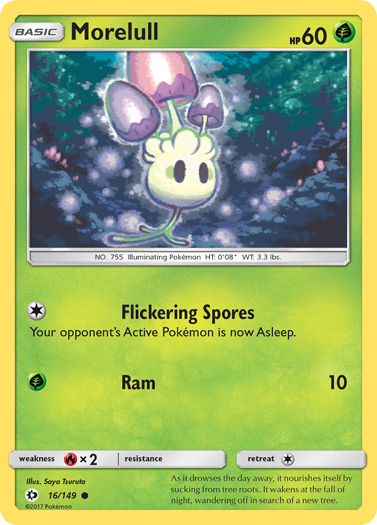 Morelull (16/149) [Sun & Moon: Base Set] | Gear Gaming Fayetteville